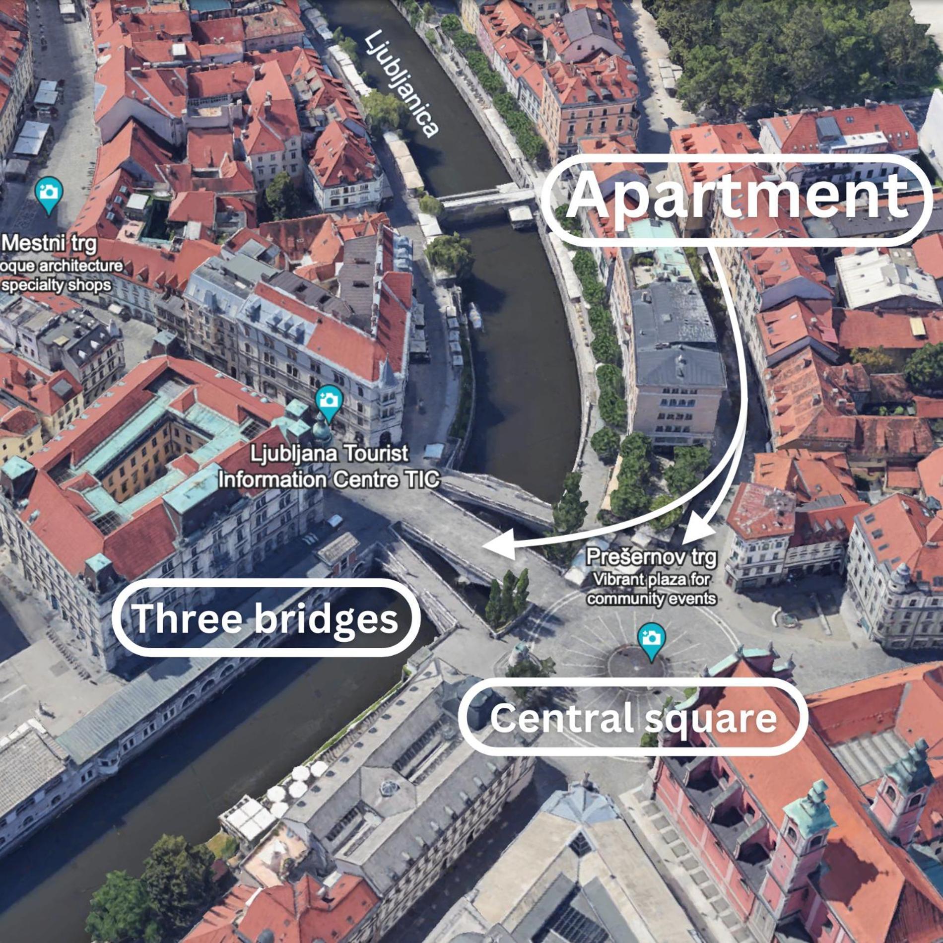 Authentic City Stay Любляна Екстер'єр фото